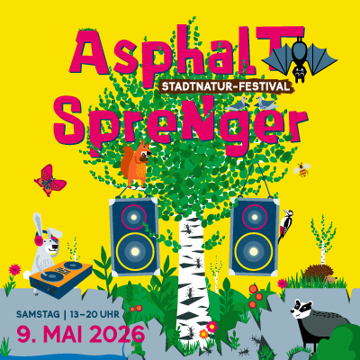 Asphaltsprenger 2026, Motiv mit Datum